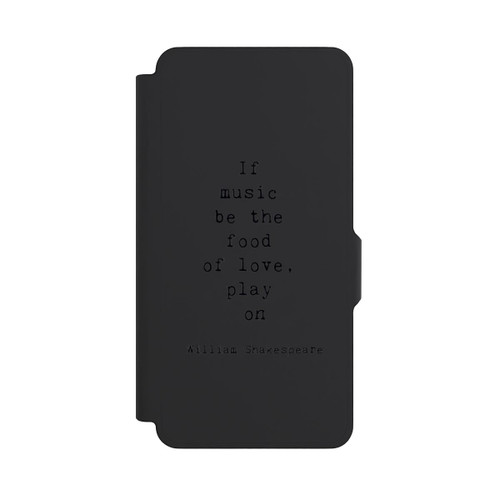 Samsung Galaxy S26+ NIVOflip Shakespeare Music Food Transparent