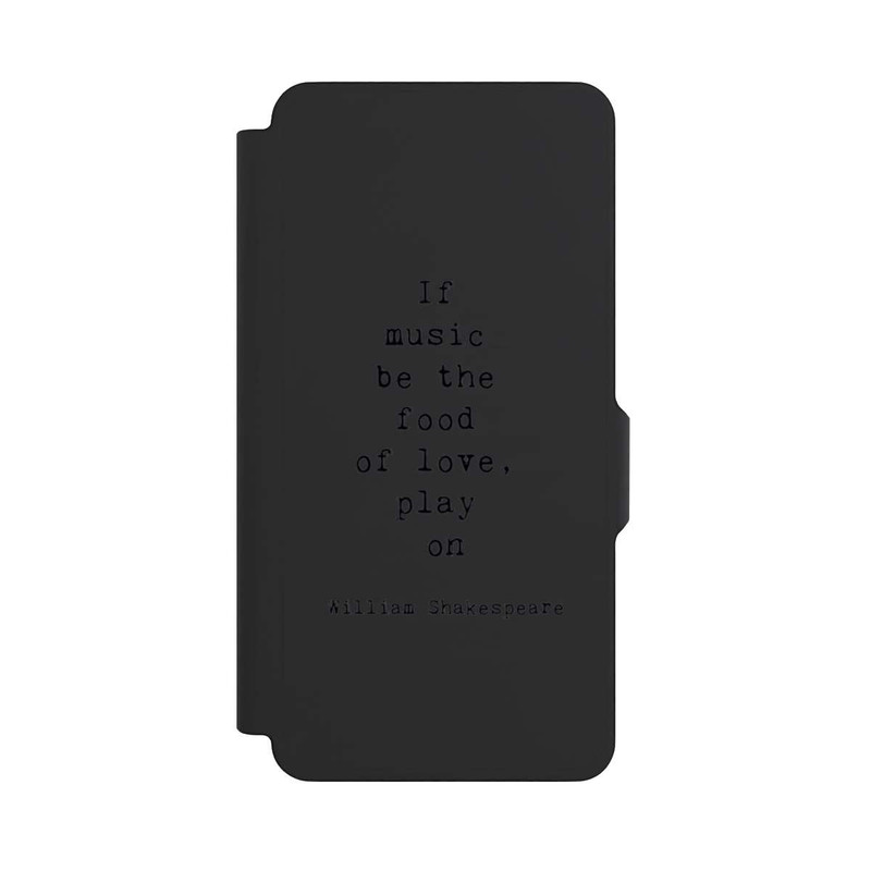 Galaxy S26+ NIVOflip Shakespeare Music Food Transparent