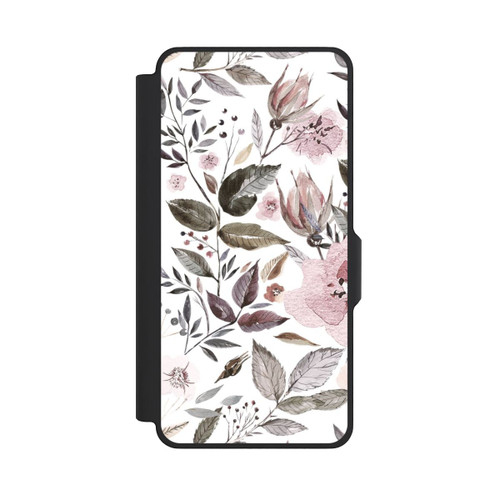 Samsung Galaxy S26+ NIVOflip Aquarell braune Rosenblüten