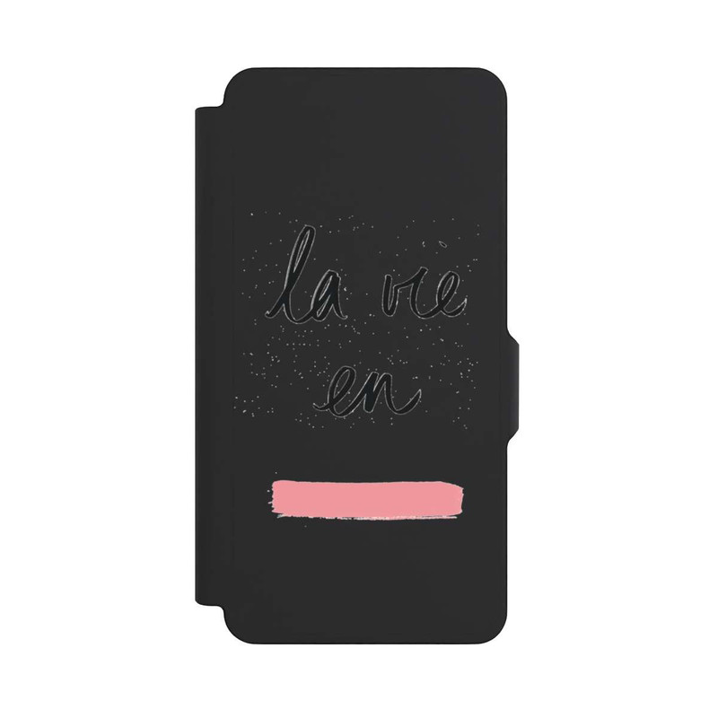 Galaxy S26+ NIVOflip La vie en Pink Transparent