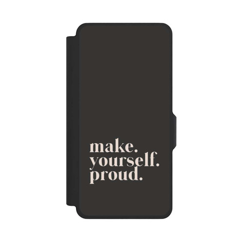 Samsung Galaxy S26+ NIVOflip Make Yourself Proud Quote