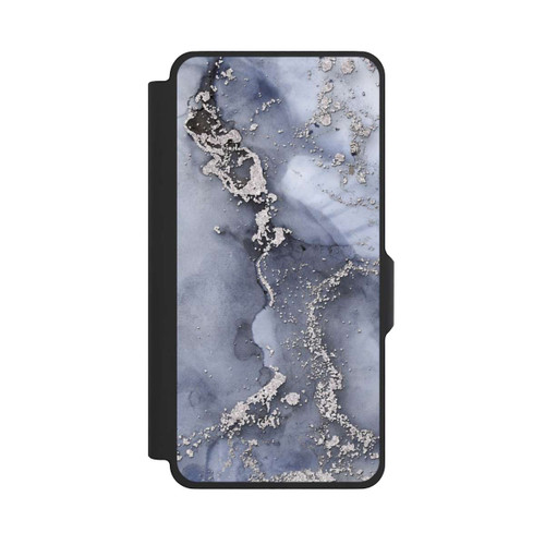 Samsung Galaxy S26+ NIVOflip Ink Blue Silver