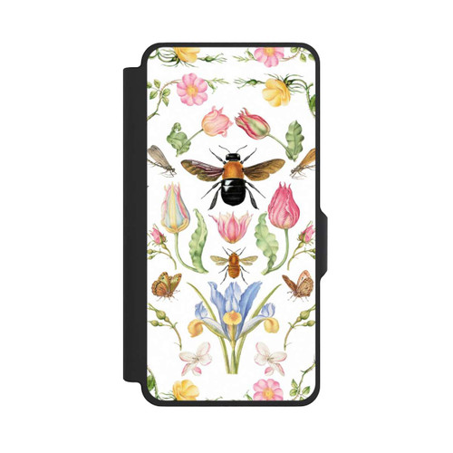 Samsung Galaxy S26+ NIVOflip Wildblumen mit Biene weiß