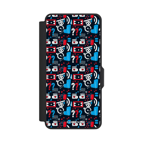 Samsung Galaxy S26+ NIVOflip Drei Fragezeichen Wildes Muster