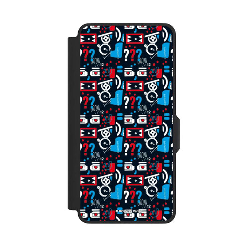 Samsung Galaxy S26+ NIVOflip Drei Fragezeichen Wildes Muster