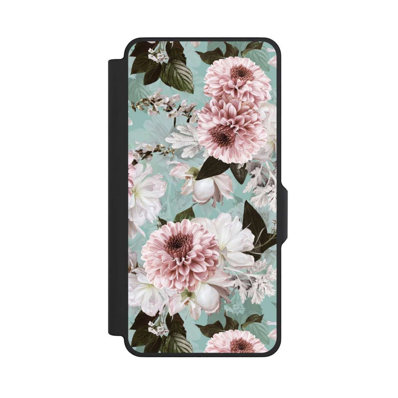 Galaxy S26+ NIVOflip Fond des Fleurs Bleus Baroques