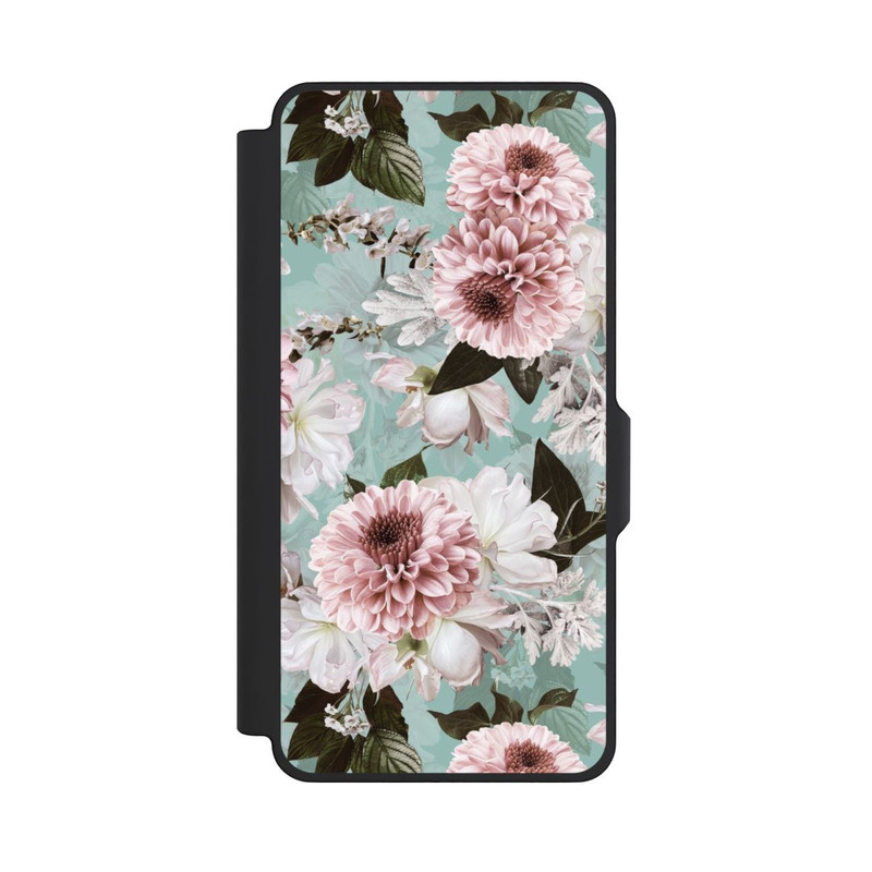 Galaxy S26+ NIVOflip Fond des Fleurs Bleus Baroques