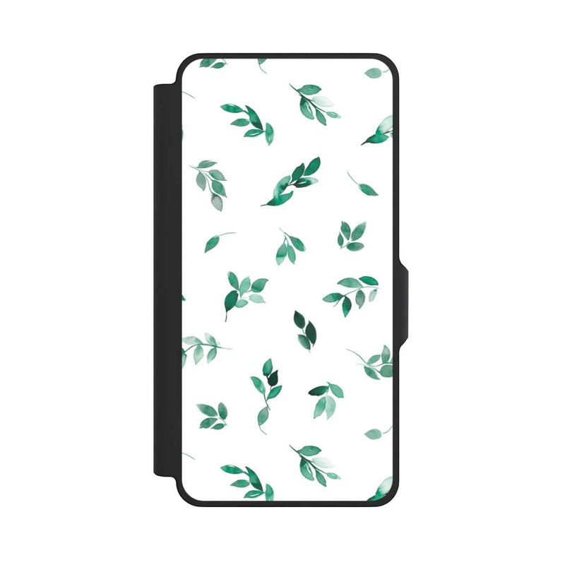 Galaxy S26+ NIVOflip Feuilles d'automne Eucalyptus vert