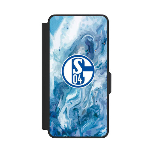 Samsung Galaxy S26+ NIVOflip Schalke 04 Flüssig Blau