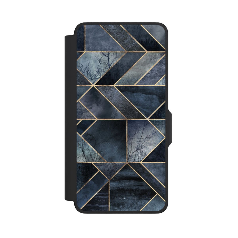 Galaxy S26+ NIVOflip Nature Abstraite Bleu Foncé