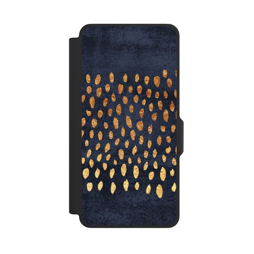Samsung Galaxy S26+ NIVOflip Or &amp; Bleu Pattern