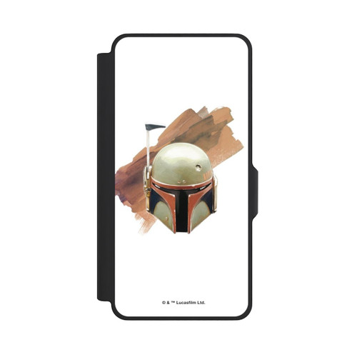 Samsung Galaxy S26+ NIVOflip Boba Fett Helm Weiß
