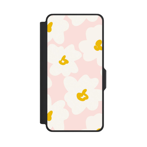 Samsung Galaxy S26+ NIVOflip Retro Flower Wall Daisy Apricot