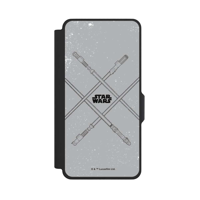 Galaxy S26+ NIVOflip Lichtschwerter Grau