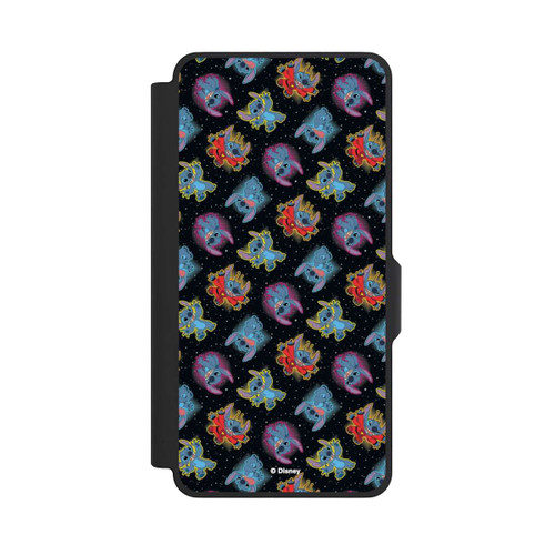 Samsung Galaxy S26+ NIVOflip Stitch Pattern Black