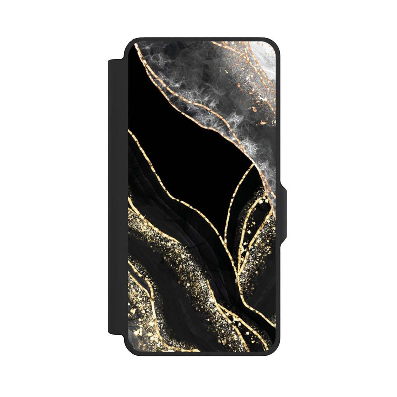Galaxy S26+ NIVOflip Dark Marble Gold