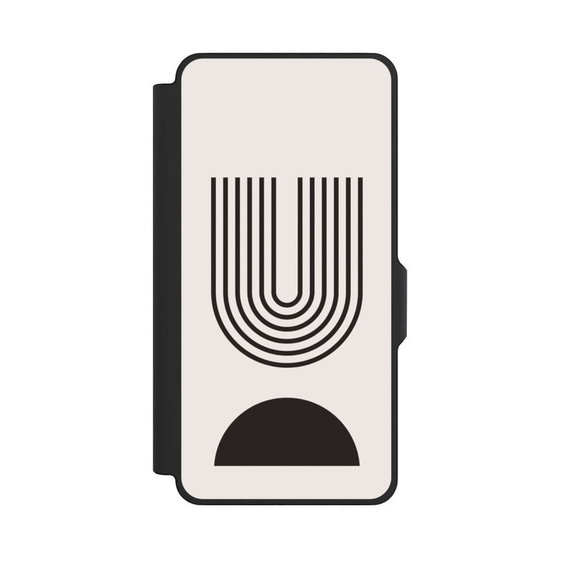 Galaxy S26+ NIVOflip Art moderne Lignes noires