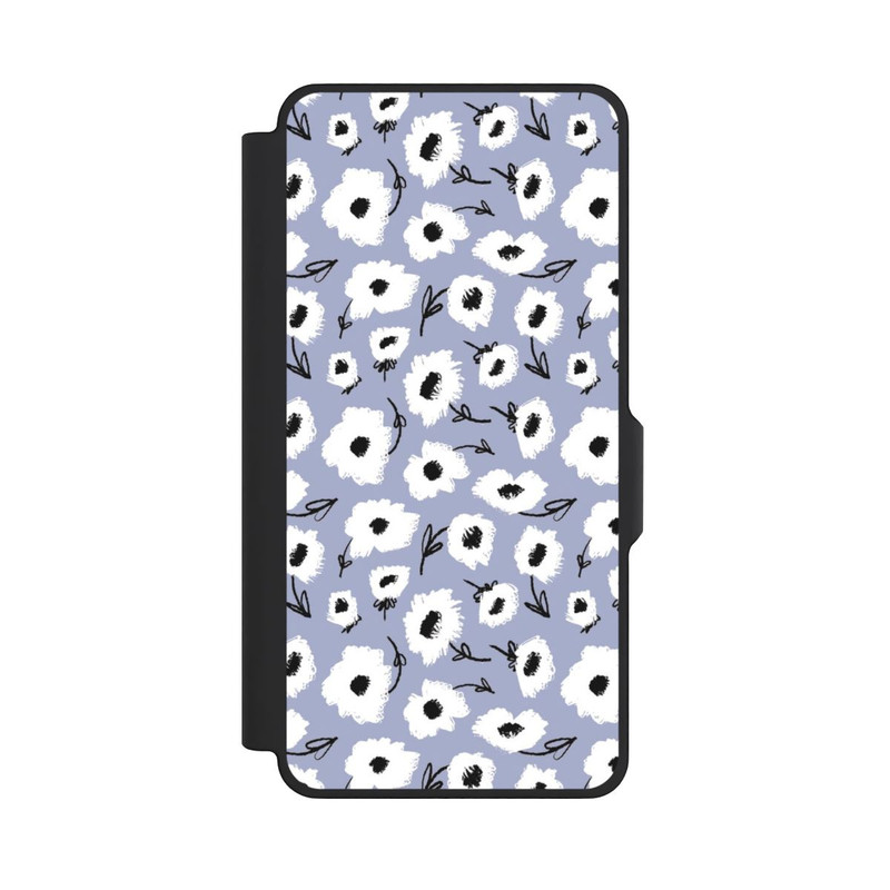 Galaxy S26+ NIVOflip Pattern Fleurs Lilas