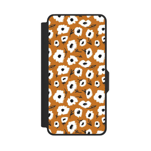 Samsung Galaxy S26+ NIVOflip Pattern Fleurs Ocres