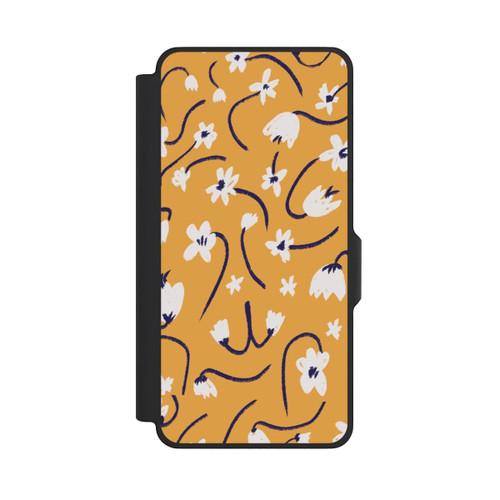 Samsung Galaxy S26+ NIVOflip Pattern Petites Fleurs Jaunes