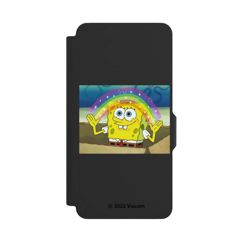 Samsung Galaxy S26+ NIVOflip Spongebob - Rainbow Meme transparent