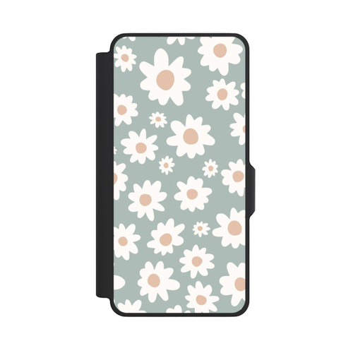 Samsung Galaxy S26+ NIVOflip Gänseblümchen Muster grün