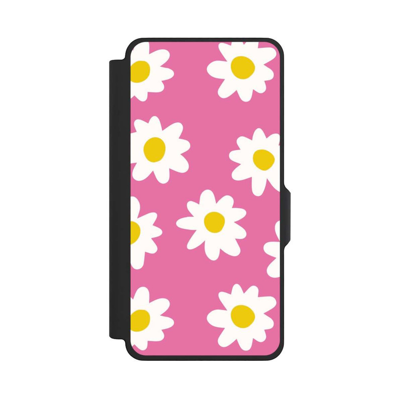 Galaxy S26+ NIVOflip Daisy Pink Pattern