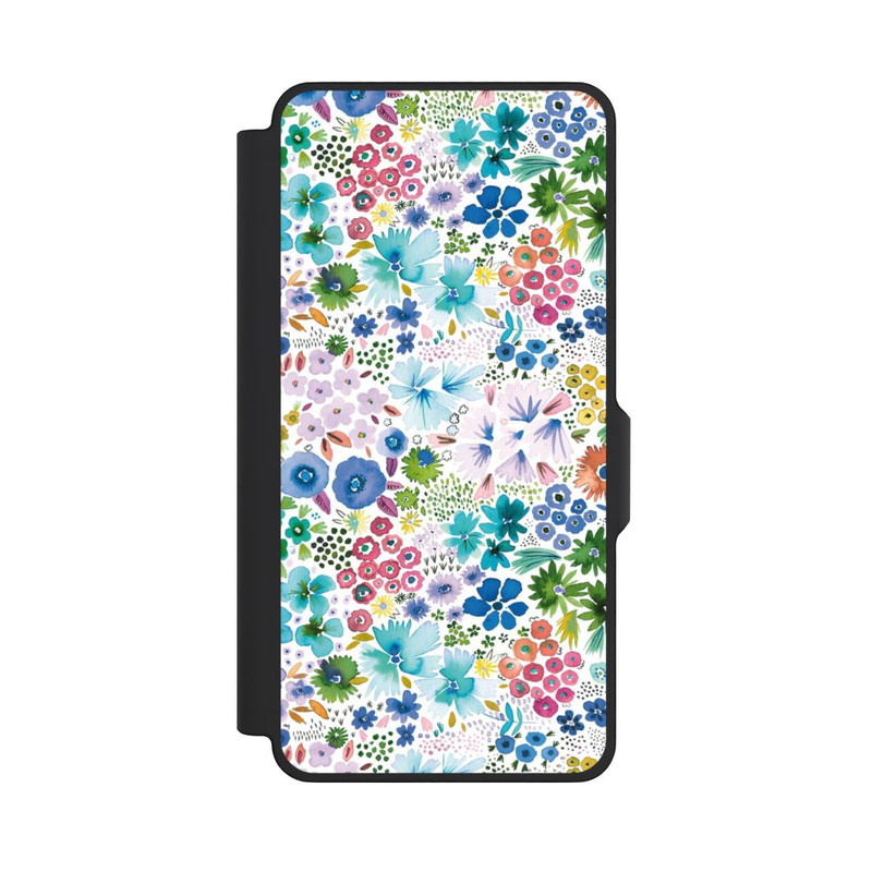 Galaxy S26+ NIVOflip Artful Little Spring Flowers Blue