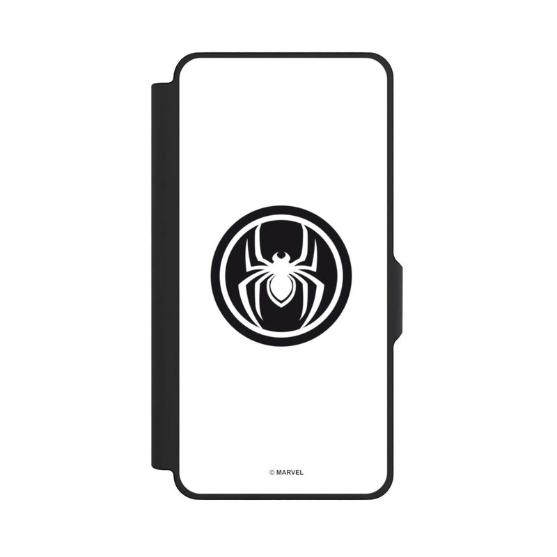 Galaxy S26+ NIVOflip Spider-Man Spider Logo White