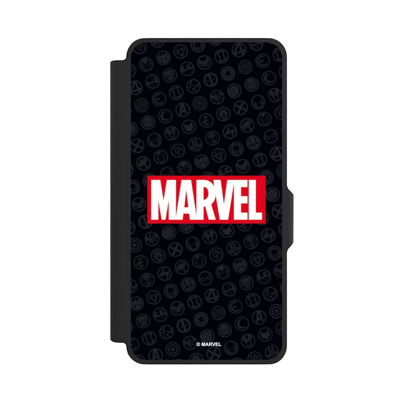Galaxy S26+ NIVOflip Marvel Logo Noir Rouge