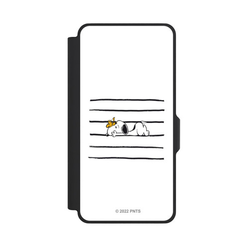 Samsung Galaxy S26+ NIVOflip Snoopy Woodstock Streifen