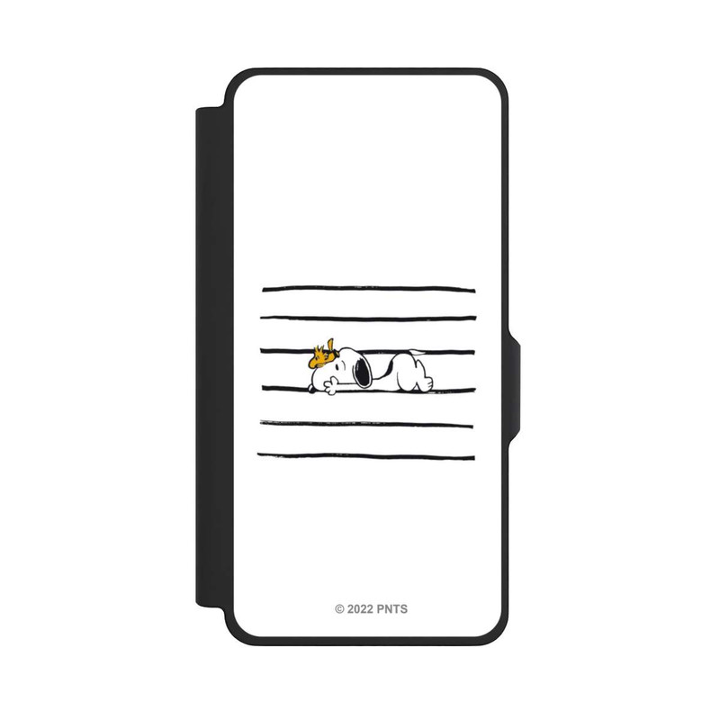Galaxy S26+ NIVOflip Snoopy Woodstock Stripes
