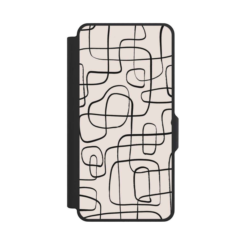 Galaxy S26+ NIVOflip Lignes Fines Pattern