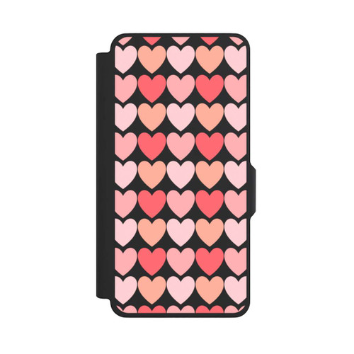 Samsung Galaxy S26+ NIVOflip Pink Shadow Hearts