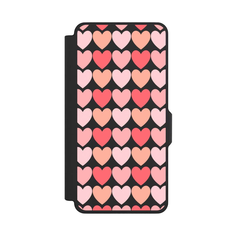 Galaxy S26+ NIVOflip Rosa Schattenherzen