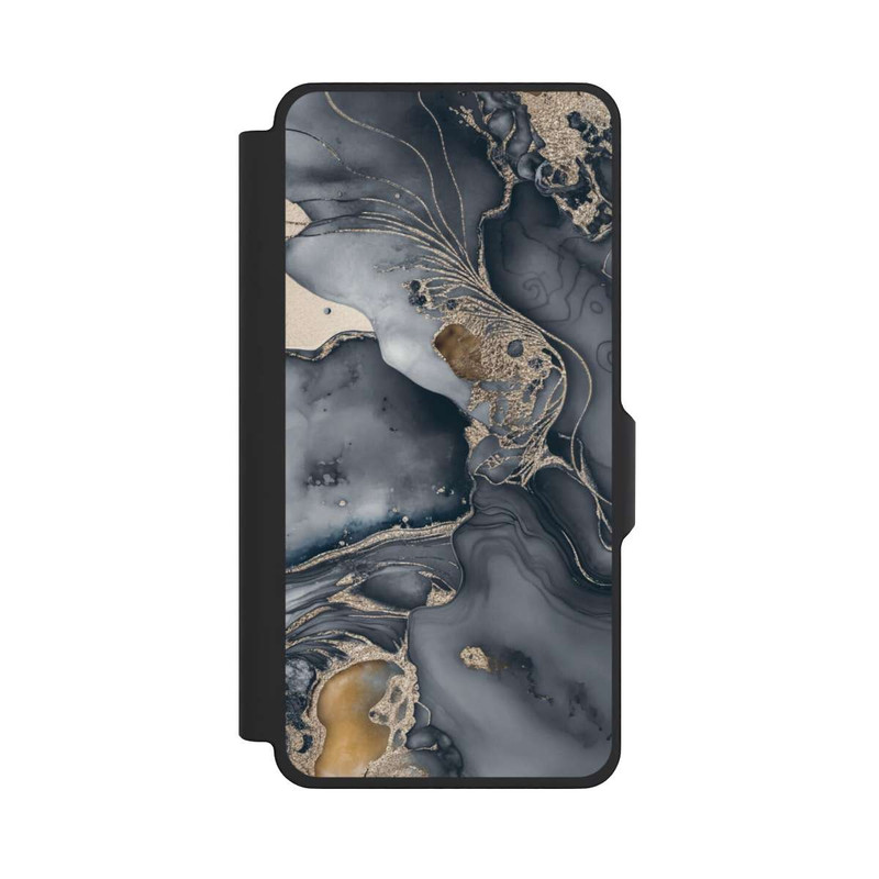 Galaxy S26+ NIVOflip Alcohol Ink Gold Grey