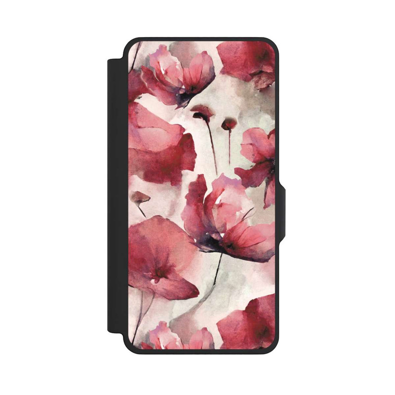 Galaxy S26+ NIVOflip Wilde Mohnblumen