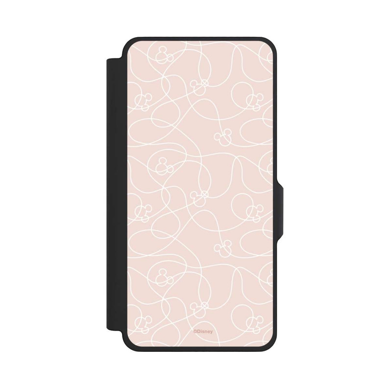 Galaxy S26+ NIVOflip Micky Line Art Pattern Rose 