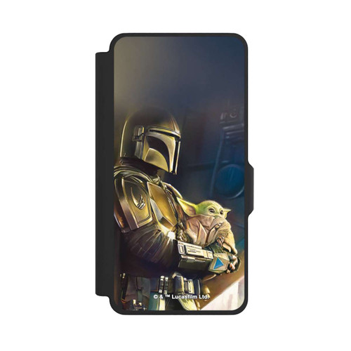 Samsung Galaxy S26+ NIVOflip Mandalorian and Grogu inside Ship