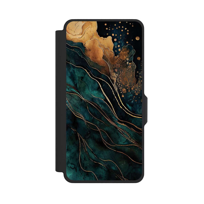 Galaxy S26+ NIVOflip Gold and Green