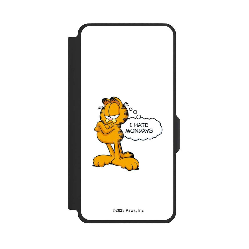 Galaxy S26+ NIVOflip Garfield I Hate Mondays Weiß