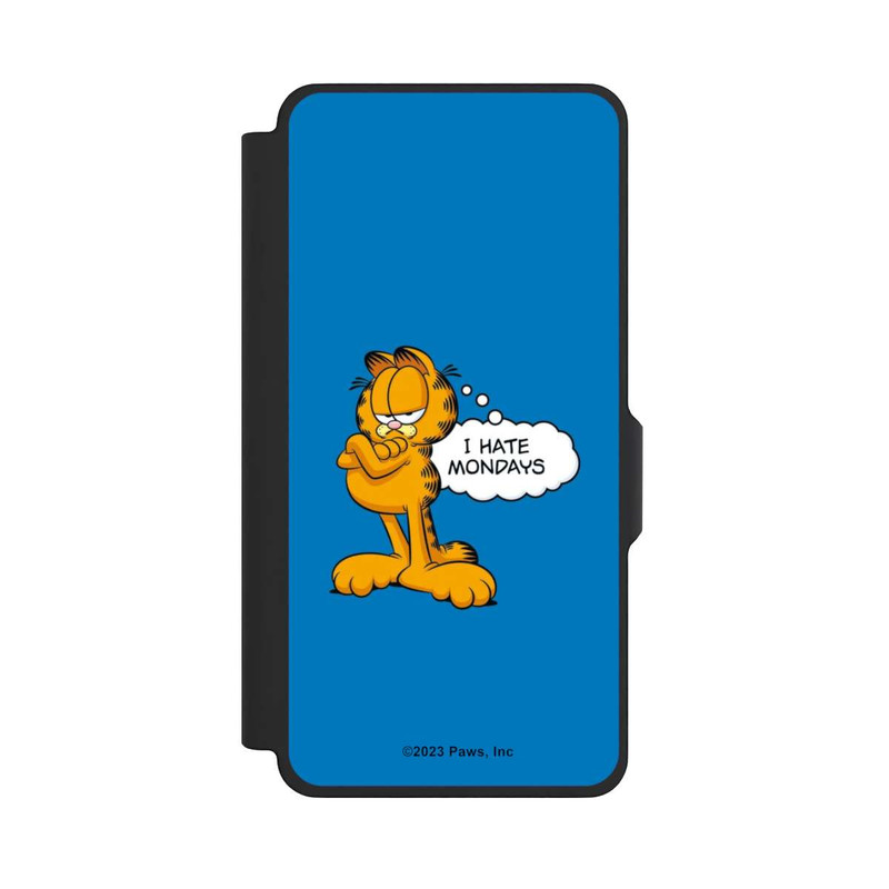 Galaxy S26+ NIVOflip Garfield I Hate Mondays Blau