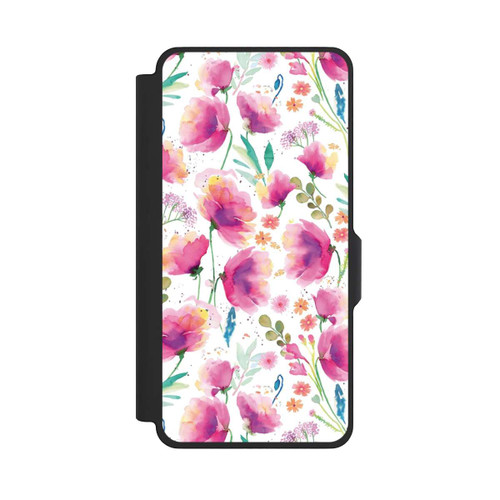 Samsung Galaxy S26+ NIVOflip Watercolor Abstract Poppies