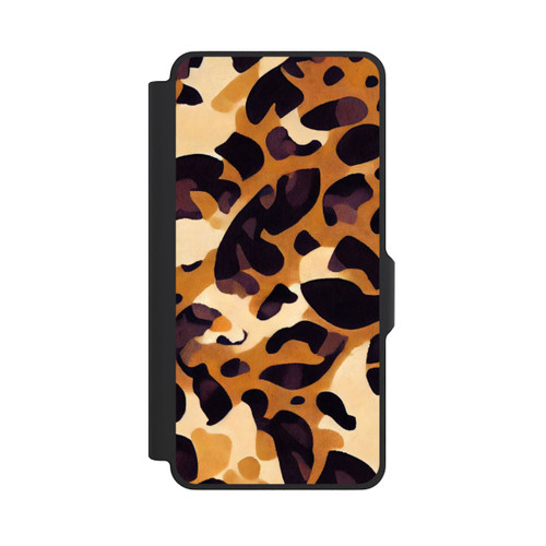 Samsung Galaxy S26+ NIVOflip motif lion marron clair