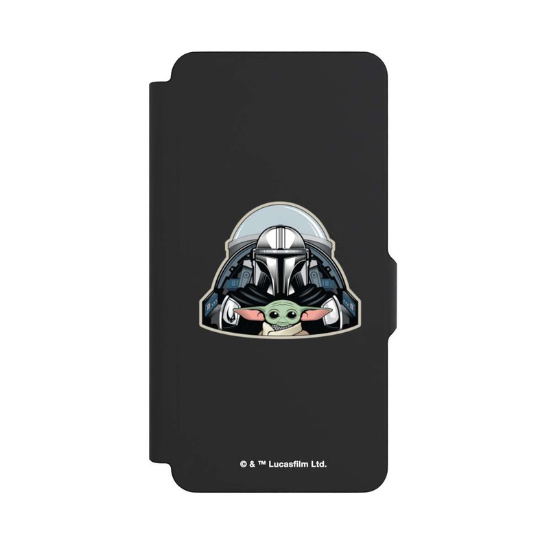 Galaxy S26+ NIVOflip Mando und Grogu Transparent