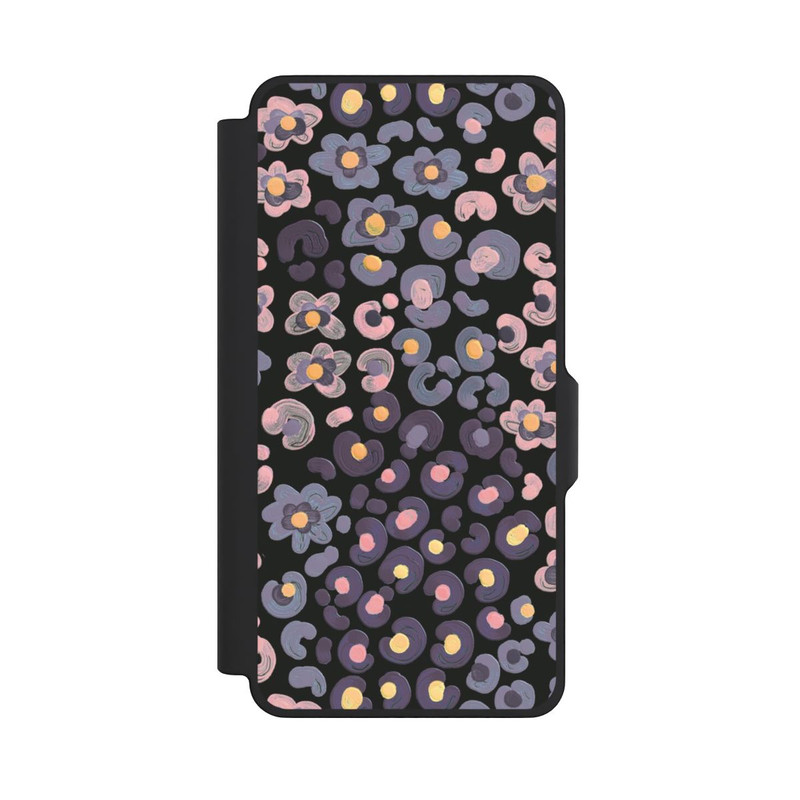 Galaxy S26+ NIVOflip Peau d'animal avec fleurs
