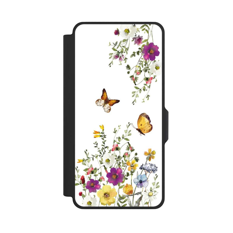 Galaxy S26+ NIVOflip Papillons et fleurs colorées