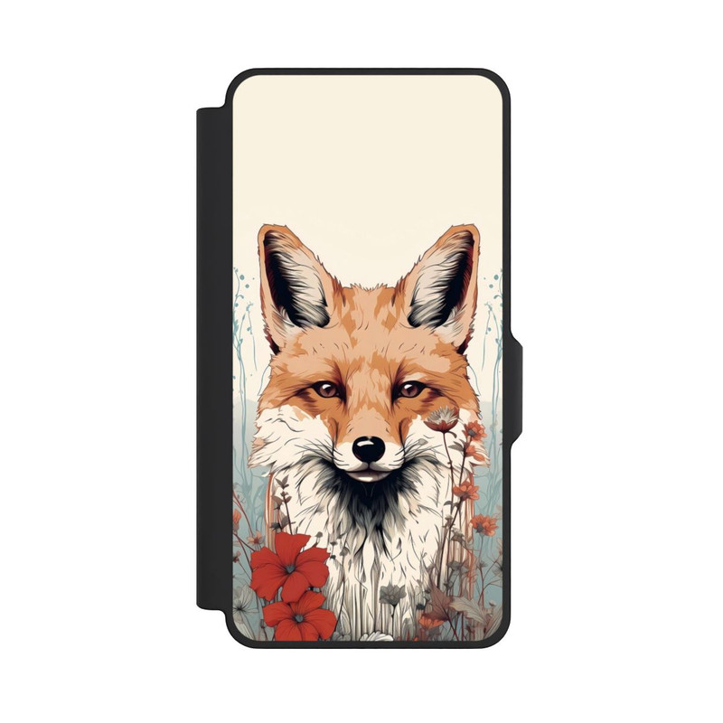 Galaxy S26+ NIVOflip  Fox with Flowers