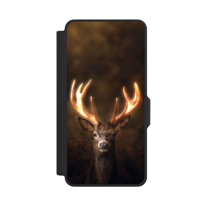 Galaxy S26+ NIVOflip Hirsch Goldenes Geweih
