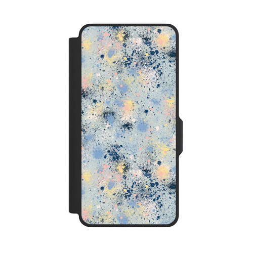 Samsung Galaxy S26+ NIVOflip Tintentropfen Staub Textur Blau